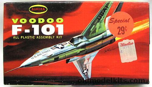 Aurora 1/136 Voodoo F-101, 294-39 plastic model kit